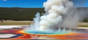 Are there any recent volcanic eruptions in Yellowstone?