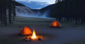 Can you camp in Yellowstone?